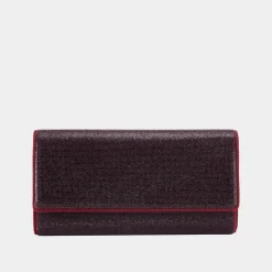 Spiral Embellished Clutch