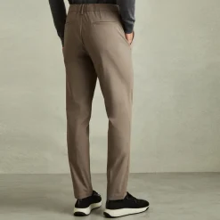 Split Straight Leg Trousers