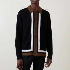 Fashion HUGO Splon Polo Cardigan