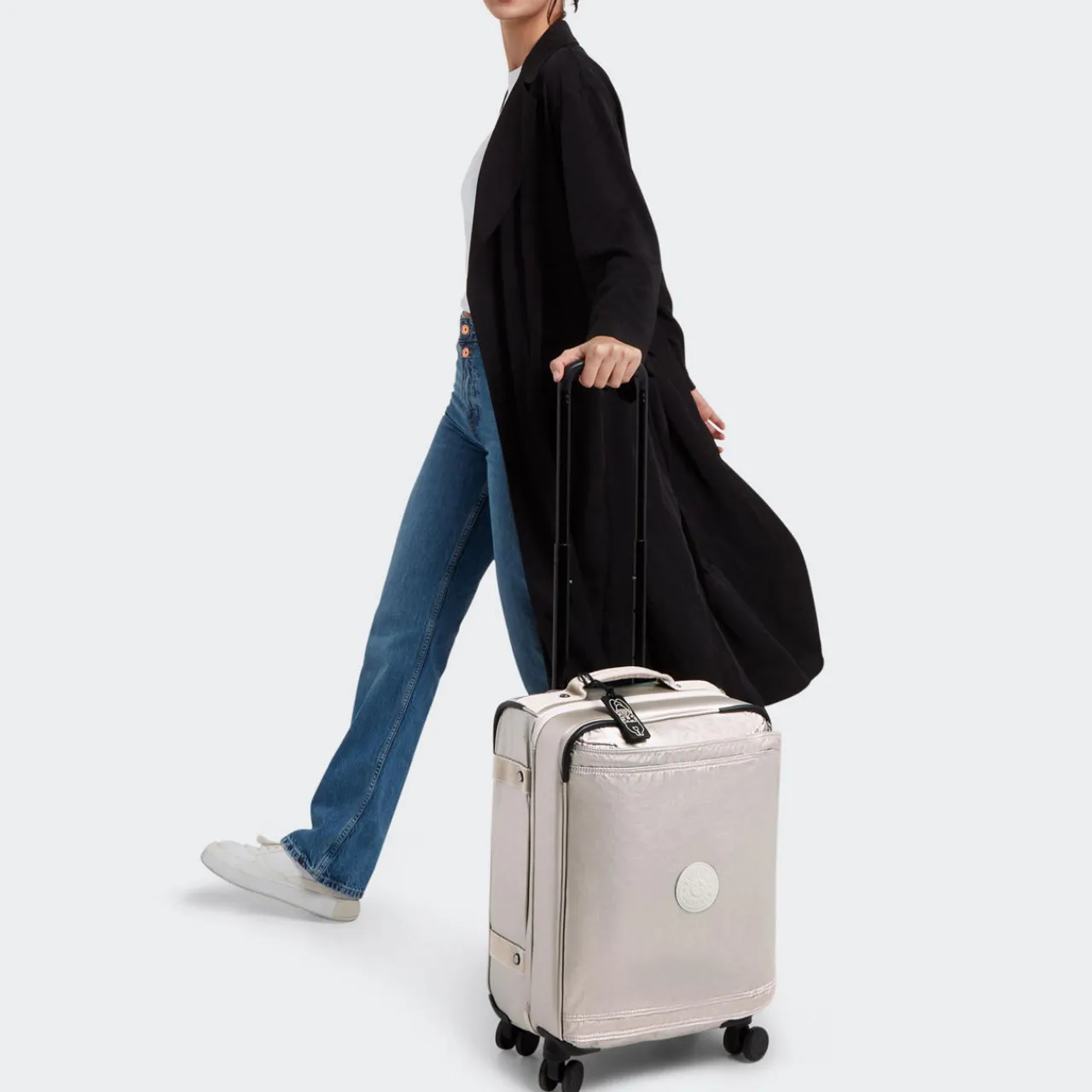 Sale KIPLING Spontaneous Small Cabin Suitcase