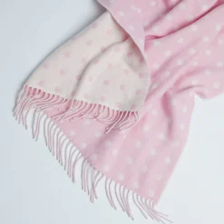Spotted Baby Blanket Pink