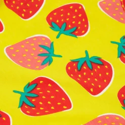 Spring Strawberry Skater Dress