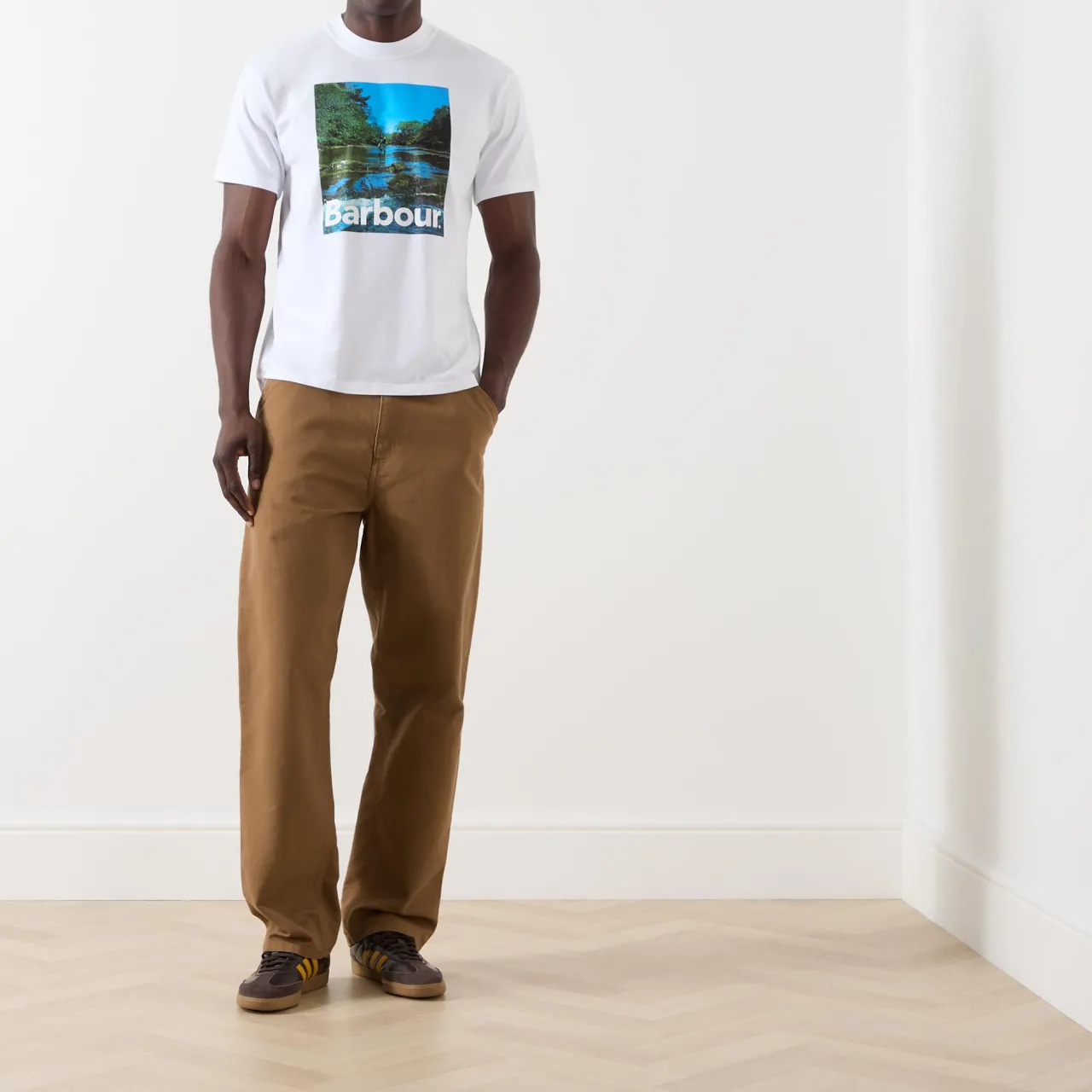 Sale BARBOUR Sprouston Graphic Print T-Shirt