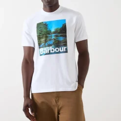 Sale BARBOUR Sprouston Graphic Print T-Shirt