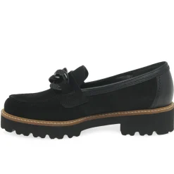 Squeeze Chain-Detail Loafers