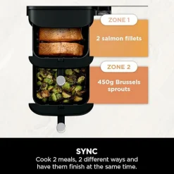 Stacked Dual Zone 7.6L Airfryer