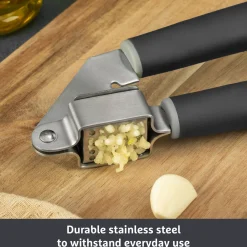Stainless Steel Garlic Press