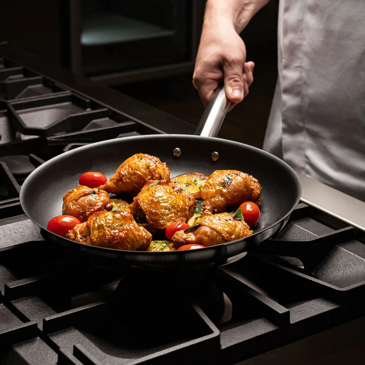 Stainless Steel Non-Stick Frying Pan 30cm