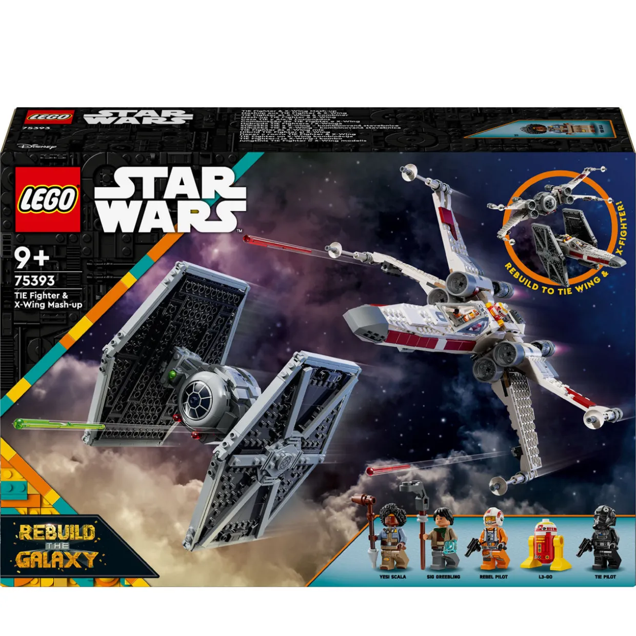 Star Wars TIE Fighter & X-Wing Mash-up