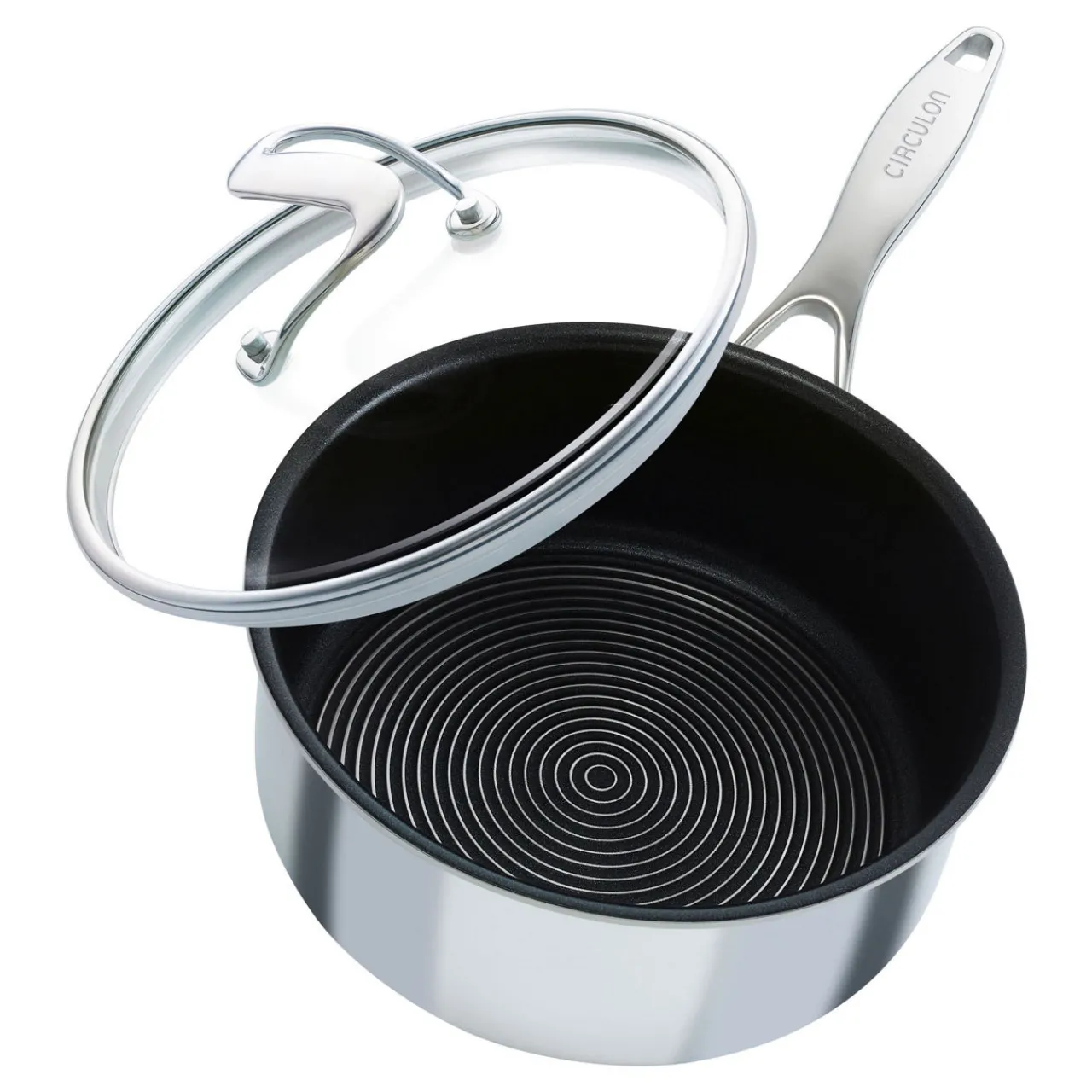 Online CIRCULON Steel Shield Clad 18cm Saucepan