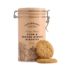 Stem Ginger Biscuit Tin 200g