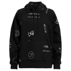 Fashion ALLSAINTS Stina Talon Graphic Hoodie