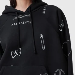 Fashion ALLSAINTS Stina Talon Graphic Hoodie