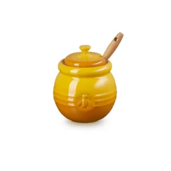 Online LE CREUSET Stoneware Honey Pot and Dipper