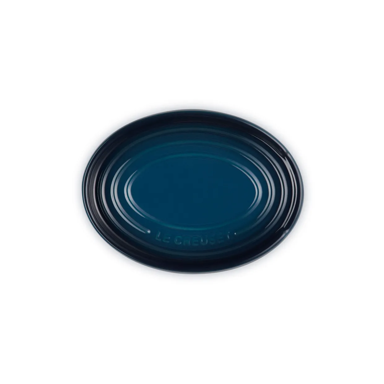 Stoneware Oval Spoon Rest