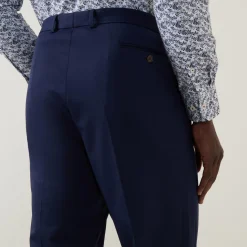 Straight Leg Suit Trousers