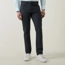 Straight-Fit Mid-Rise Jeans