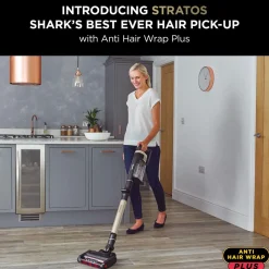 Stratos Cordless Anti Hair Wrap and Clean Sense IQ Stick Vacuum Cleaner