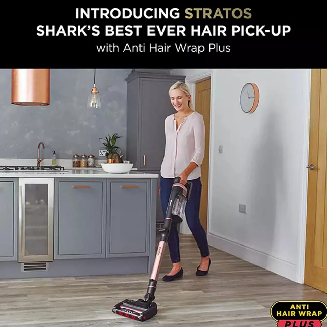 Fashion SHARK Stratos Single Battery Cordless Stick Anti Hair Wrap Plus Stick Vacuum