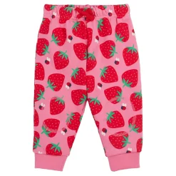 Strawberry Snuggle Crawler Track Pants