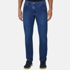 Hot BOGGI MILANO Stretch Denim Straight Leg Jeans