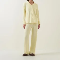 Discount THE NAP CO. Stretch Rib Long Pyjama Set