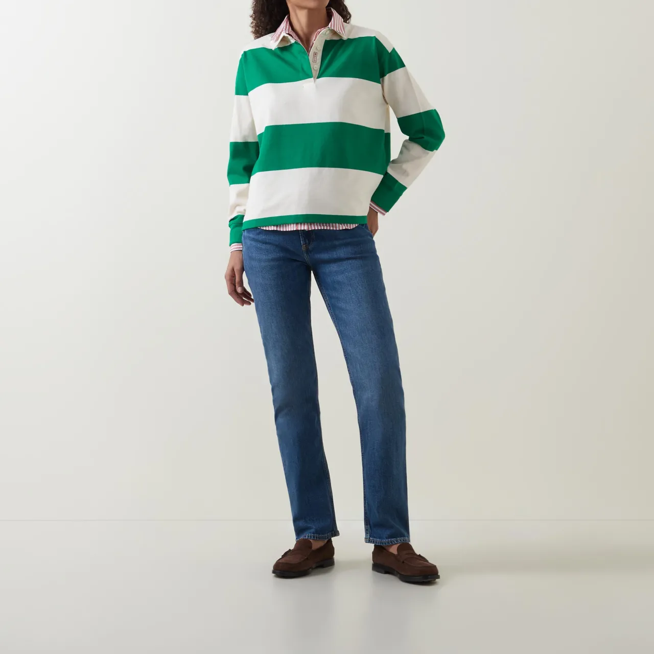 Outlet GANT Stripe Heavyweight Rugby Top