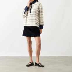 Stripe Logo Polo Shirt