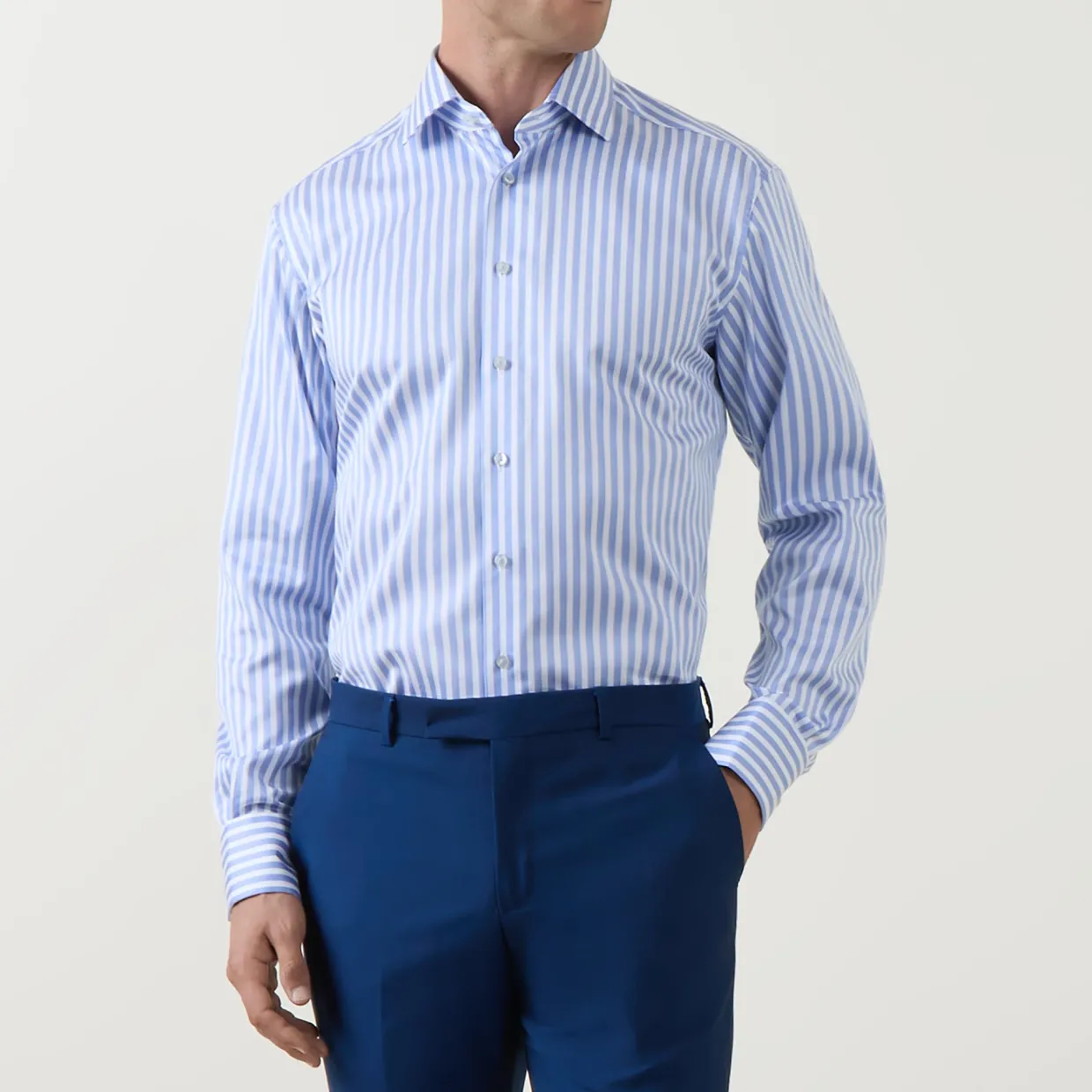 Stripe Single Cuff Shirt