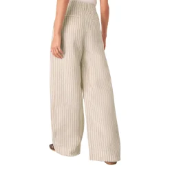 Stripe Wide Leg Trousers