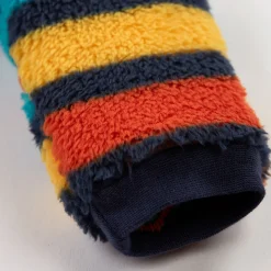 Striped Fleece Snuggle Suit