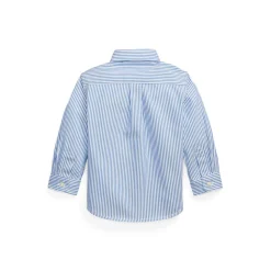 Striped Pony Logo Oxford Shirt 9-24 Months