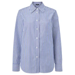 New WHISTLES Striped Relaxed Fit Shirt