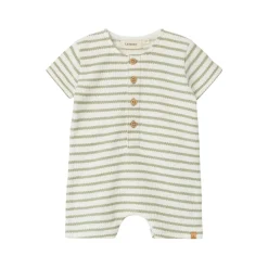 Striped Ribbed Bodysuit