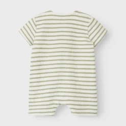 Striped Ribbed Bodysuit