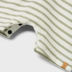 Striped Ribbed Bodysuit