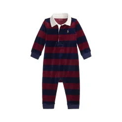 Striped Rugby Coverall 3-12 Months
