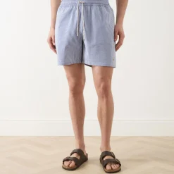 Outlet POLO RALPH LAUREN Striped Seersucker Shorts