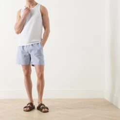 Outlet POLO RALPH LAUREN Striped Seersucker Shorts