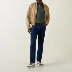 Clearance BUGATTI Structure Logo Half-Zip Sweater