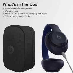 StudioPro Headphones Navy