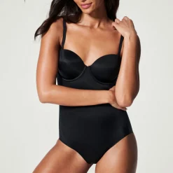 Suit Your Fancy Medium Control Strapless Cupped Brief Bodysuit