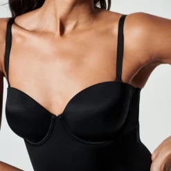 Suit Your Fancy Medium Control Strapless Cupped Brief Bodysuit