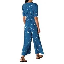 Sale WHISTLES Sun Bleached Floral Jumpsuit