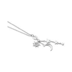 Sun Moon and Stars Charm Necklace