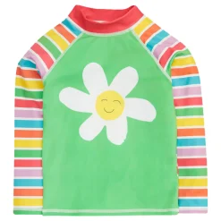 Clearance FRUGI Sun Safe Striped Floral Rash Vest