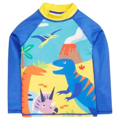 Sun Safe Tropical Dinosaur Rash Vest