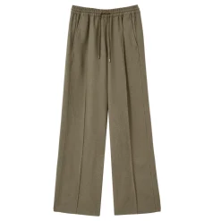 Sunnie Mid-Rise Wide Leg Trousers
