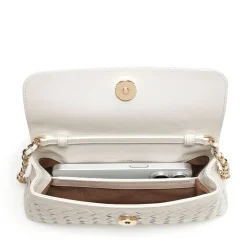 Sunrise Sunset Leather Weave Clutch