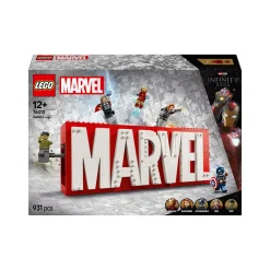 Super Heroes Marvel  Logo & Minifigures